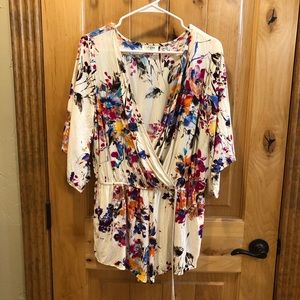Floral romper